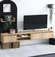 Comodă TV Trendy Heka Sapphire Oak 180x30x25cm GTR000023
