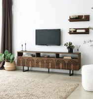 Comodă TV Trendy Helen Walnut/Black 170x55x30cm GTR000350 imaginea #5 — magazin online Desire.md