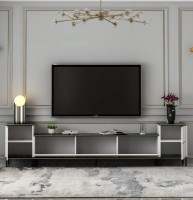 Comodă TV Trendy Imaj White/Gold/Black 260x60x35cm GTR006466 imaginea #4 — magazin online Desire.md