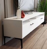 Comodă TV Trendy Istanbul White/Black 180x47x35cm GTR000107 imaginea #3 — magazin online Desire.md