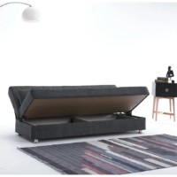 Диван Trendy Economix Dark Grey 190x82x80cm GTR005255 фото №6 — интернет-магазин Desire.md