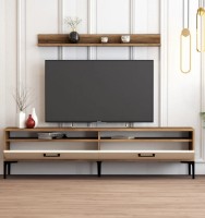 Comodă TV Trendy Istanbul Walnut/Cream/Black 180x47x35cm GTR000744 imaginea #2 — magazin online Desire.md