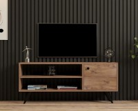 Comodă TV Trendy Jena Pine Atlantic/Black 180x50x29.9cm GTR006346