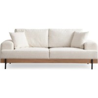 Canapea Trendy Eti White/Oak 220x98x78cm GTR003264