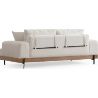 Canapea Trendy Eti White/Oak 220x98x78cm GTR003264 imaginea #2 — magazin online Desire.md