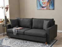 Canapea Trendy Eva Anthracit 210x90x82cm GTR003045 imaginea #2 — magazin online Desire.md