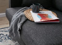 Canapea Trendy Eva Anthracit 210x90x82cm GTR003045 imaginea #3 — magazin online Desire.md