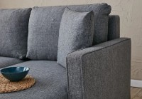 Canapea Trendy Eva Grey 210x90x82cm GTR003047 imaginea #3 — magazin online Desire.md
