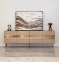 Comodă TV Trendy Leon Bronze/Gold 180x59x35cm GTR000355