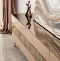 Comodă TV Trendy Leon Bronze/Gold 180x59x35cm GTR000355 imaginea #3 — magazin online Desire.md