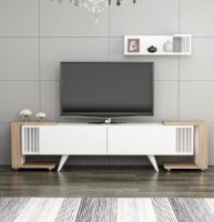 Comodă TV Trendy Leron 1926 Walnut/White 30x41x150cm GTR004169