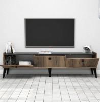 Comodă TV Trendy Lidia Walnut/Marble 180x49x35cm GTR000002 imaginea #2 — magazin online Desire.md