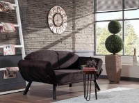 Canapea Trendy Genzo Black 177x87x75cm GTR002993 imaginea #1 — magazin online Desire.md