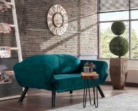 Canapea Trendy Genzo Petrol 177x87x75cm GTR002997 imaginea #1 — magazin online Desire.md