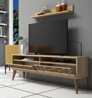 Comodă TV Trendy Linie Oak/Walnut 150x50x30cm GTR000066 imaginea #2 — magazin online Desire.md