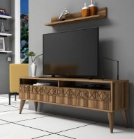 Comodă TV Trendy Linie Walnut 150x50x30cm GTR000067 imaginea #4 — magazin online Desire.md