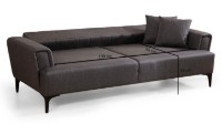 Canapea Trendy Hamlet Dark Grey 230x95x77cm GTR003049 imaginea #6 — magazin online Desire.md