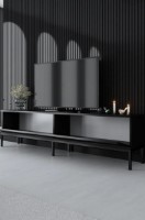 Comodă TV Trendy Lord Black 180x47x30cm GTR006358 imaginea #2 — magazin online Desire.md