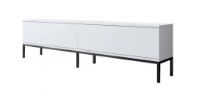 Comodă TV Trendy Lord White/Black 180x47x30cm GTR006360 imaginea #4 — magazin online Desire.md