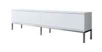 Comodă TV Trendy Lord White/Silver 180x47x30cm GTR006362 imaginea #3 — magazin online Desire.md