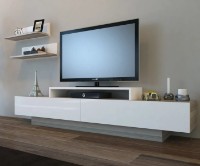 Comodă TV Trendy Lore Oak/White 180x40x31cm GTR006453