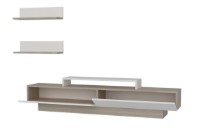 Comodă TV Trendy Lore Oak/White 180x40x31cm GTR006453 imaginea #3 — magazin online Desire.md