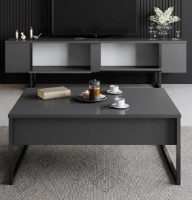 Comodă TV Trendy Lux Anthracit/Black 180x50x30cm GTR000007 imaginea #2 — magazin online Desire.md