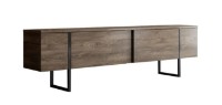 Comodă TV Trendy Lux Walnut/Black 180x50x30cm GTR000008 imaginea #3 — magazin online Desire.md