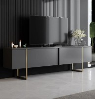 Comodă TV Trendy Luxe Anthracit/Gold 180x50x30cm GTR006352 imaginea #1 — magazin online Desire.md