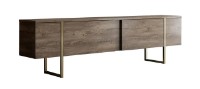 Comodă TV Trendy Luxe Walnut/Gold 180x50x30cm GTR006355 imaginea #3 — magazin online Desire.md