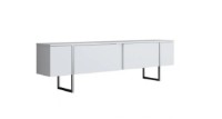 Comodă TV Trendy Luxe White/Silver 180x50x30cm GTR006438 imaginea #3 — magazin online Desire.md