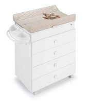 Comodă Cam Asia Puppies White (8005549609150)