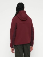 Hanorac pentru bărbați Nike Tech Full-Zip Windrunner Dark Team Red/Burgundy Crush/Black, s.XXL imaginea #3 — magazin online Desire.md