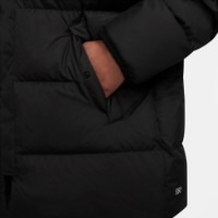 Geacă pentru bărbați Nike Sportswear Club Therma-Fit Parka Black/White, s.L imaginea #3 — magazin online Desire.md