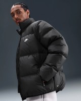 Мужская куртка Nike Sportswear Club Therma-Fit Down Puffer Black/White, s.XXL