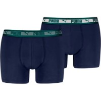 Мужские трусы Puma Chromatic Boxers 2P Green/Blue, s.S