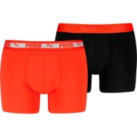 Мужские трусы Puma Chromatic Boxers 2P Red/Black, s.S