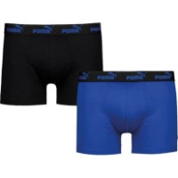 Сhiloţi pentru bărbați Puma Elements Basic Boxers 2P Black/Blue, s.XXL imaginea #1 — magazin online Desire.md
