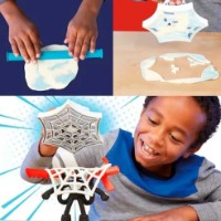 Plastilina Hasbro Marvel: Spider-Man Lauch And Slice Battle (F9827) imaginea #4 — magazin online Desire.md