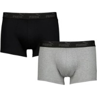 Мужские трусы Puma Elements Basic Trunks 2P Grey Combo, s.XXL
