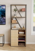 Etajeră Deco Agis Plus 60x40x160 (MBAGIP-JJLVC-M37BLK) imaginea #5 — magazin online Desire.md