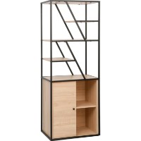 Etajeră Deco Agis Plus 60x40x160 (MBAGIP-JJLVC-M37BLK)