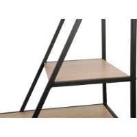 Etajeră Deco Agis Plus 60x40x160 (MBAGIP-JJLVC-M37BLK) imaginea #3 — magazin online Desire.md