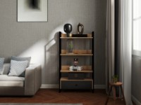 Etajeră Deco Alto 4 70x30x124.5 (MBALT4-JJLVC-M37M60BLK) imaginea #5 — magazin online Desire.md