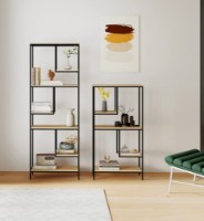 Etajeră Deco Aries 63.5x30.5x122 (MBARI-JJLVC-M37BLK) imaginea #3 — magazin online Desire.md