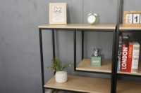 Etajeră Deco Aries 63.5x30.5x122 (MBARI-JJLVC-M37BLK) imaginea #4 — magazin online Desire.md