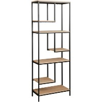 Etajeră Deco Aries Plus 63.5x30.5x176.5 (MBARIP-JJLVC-M37BLK)