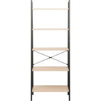 Etajeră Deco Azalia 5 64x34x164 (MBAZA5-JJLVC-M37BLK) imaginea #4 — magazin online Desire.md