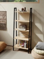 Etajeră Deco Azalia 5 64x34x164 (MBAZA5-JJLVC-M37BLK) imaginea #5 — magazin online Desire.md