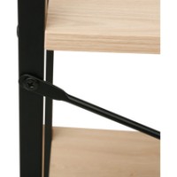 Etajeră Deco Azalia 5 64x34x164 (MBAZA5-JJLVC-M37BLK) imaginea #2 — magazin online Desire.md